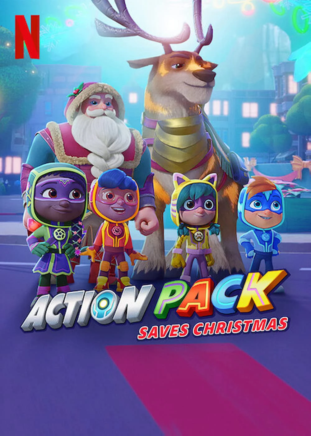 Action Pack giải cứu Giáng sinh | The Action Pack Saves Christmas (2022)