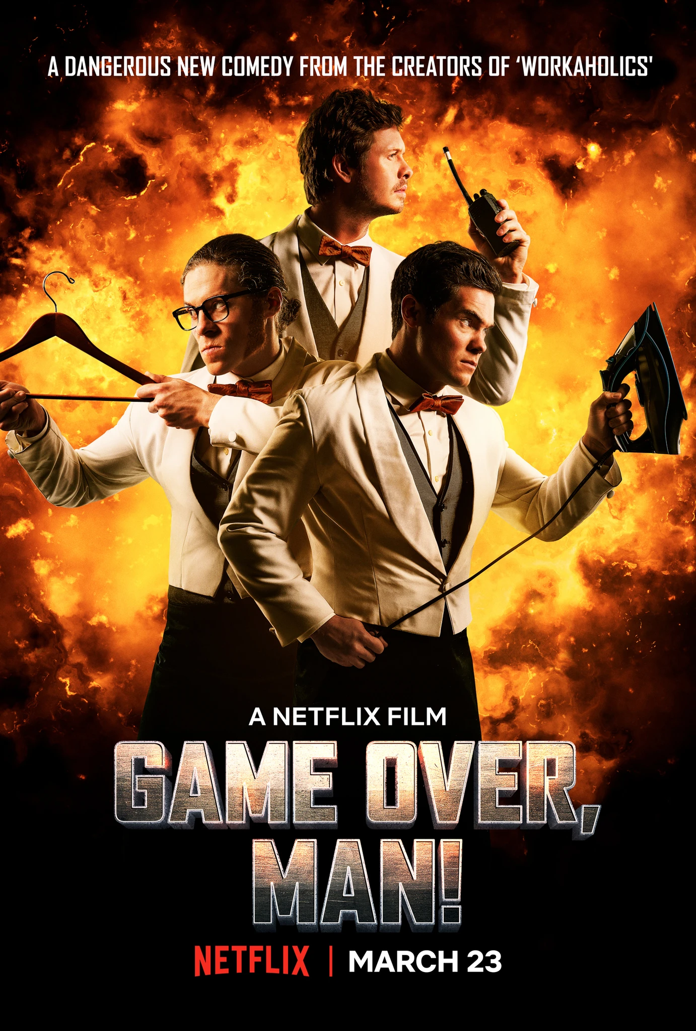 Anh Hùng Bất Đắc Dĩ | Game Over, Man! (2018)