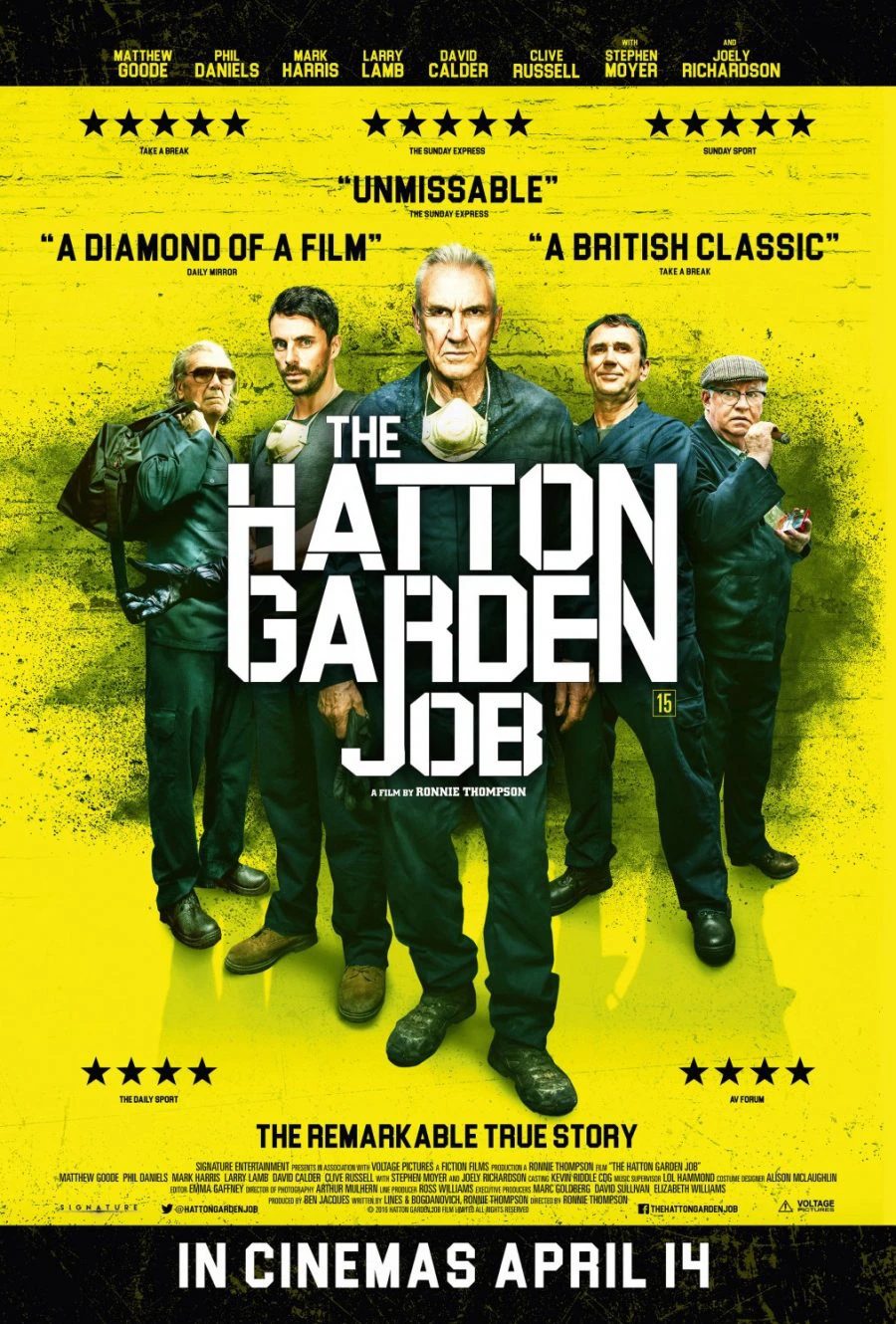 Băng Trộm Già Gân | The Hatton Garden Job (2017)