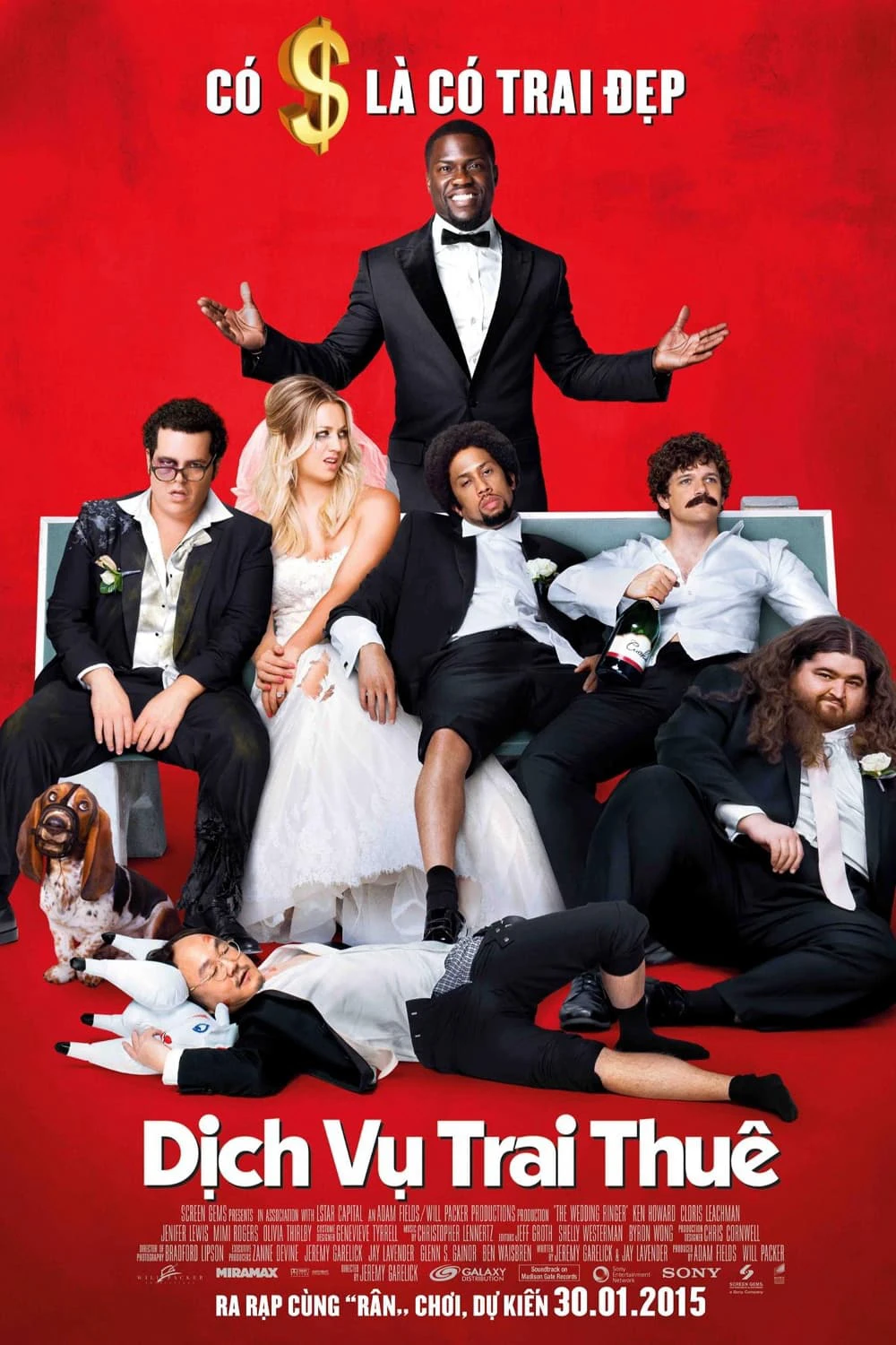 Dịch Vụ Trai Thuê | The Wedding Ringer (2015)