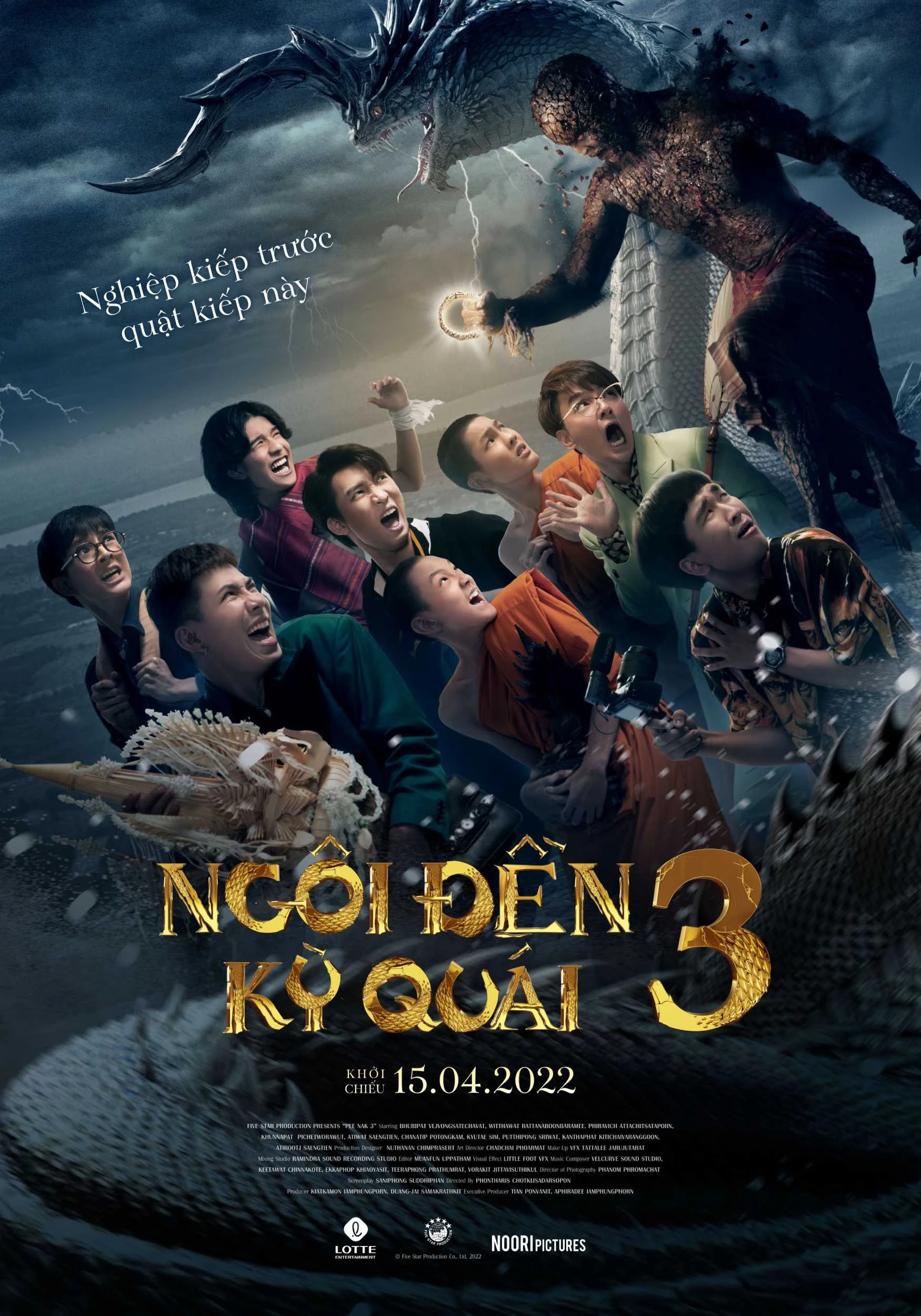 Ngôi Đền Kỳ Quái 3 | Pee Nak 3 (2022)